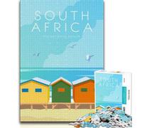 1000 Pieces Jigsaw Puzzles for Adults And Teens South Africa,Stress Reliever Staycation Kill Time with Matching Poster And Trivia Sheet (75x50cm)