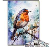 1000 Pieces Jigsaw Puzzles for Adults And Teens Sparrow on The Tree Educational Games Home Decoration for Is Ideal As A Gift for The Whole Family 26x38cm