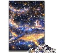 1000 Pieces Jigsaw Puzzles for Adults And Teens Star Whale Puzzles for Teenagers,for Family Game And Birthday Gifts (38x26cm)