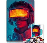 1000 Pieces Jigsaw Puzzles for Adults And Teens Tech Boy,Learning Educational Toys Family Games Enhance Love between Couples 50x75CM