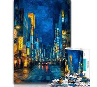 1000 Pieces Jigsaw Puzzles for Adults And Teens Tokyo Cityscape Jigsaw,Learning Educational Toys Family Games Unique Birthday And Gifts (size 75x50cm)