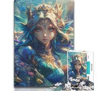 1000 Pieces Jigsaw Puzzles for Adults And Teens Undersea Goddess Adult Jigsaw,Challenging Difficult Deal As Gifts for The Whole Family (size 75x50cm)