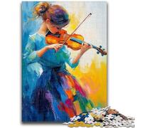 1000 Pieces Jigsaw Puzzles for Adults And Teens Violin Train Your Brain And Hands Gifts for Friends And Family 38x26cm