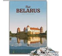 1000 Pieces Jigsaw Puzzles for Adults And Teens Visit Belarus for And from 14 Years And over Play Toys Because It Is Ideal As A Gift for The Whole Family (26x38cm) 1000pcs