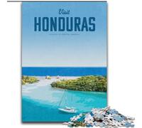 1000 Pieces Jigsaw Puzzles for Adults And Teens Visit Honduras for And from 14 Years And over Play Toys Because It Is Ideal As A Gift for The Whole Family (26x38cm) 1000pcs