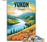 1000 Pieces Jigsaw Puzzles for Adults And Teens Yukon Canada for And from 14 Years And over Play Toys Because It Is Ideal As A Gift for The Whole Family (38x52cm) 1000pcs