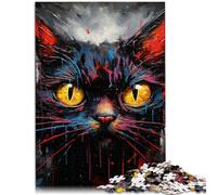 1000 Pieces Jigsaw Puzzles for Adults Animal Cats Challenging Game Toys 26x38cm Artists Collection Fine Art for teenager Age 14+