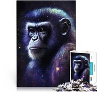 1000 Pieces Jigsaw Puzzles for Adults Animal Galaxy Monkey Learning Educational Toy 26x38cm gifts for friends and family