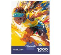 1000 Pieces Jigsaw Puzzles for Adults Athlete in Motion Adult Jigsaw Puzzle Toy Wall Decor Difficult Hard Birthday And Unique Gifts 52x38cm/1000pcs