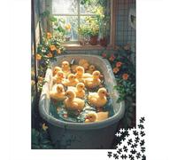 1000 Pieces Jigsaw Puzzles for Adults Baby_ducks Puzzle Sets for Family Paper Puzzles Brain Challenge Puzzle 1000pcs (38x26cm)