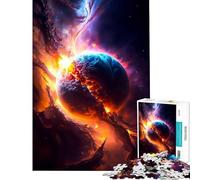 1000 Pieces Jigsaw Puzzles for Adults Birth of A Planet Toy Intellectual Game Educational Games for The Whole Family Great Gifts And Toys (Size 50x75cm)