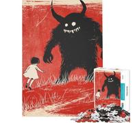 1000 Pieces Jigsaw Puzzles for Adults Brave Jigsaw for Adults Hands-on Game Analysis And Logic Difficult And Challenge (Size 38x52cm)