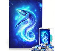 1000 Pieces Jigsaw Puzzles for Adults Celestial Leviathan, Fun Games, Parent-child Interaction, Challenging Game Gifts 50x75cm