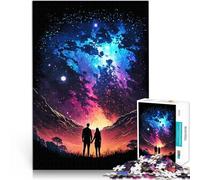 1000 Pieces Jigsaw Puzzles for Adults Celestial Nebula Lovers Brain Teaser Every Piece is Unique - Challenging Family Fun Game 26x38cm