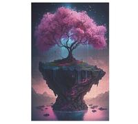 1000 Pieces Jigsaw Puzzles for Adults Cherry Tree Japan Art Puzzle Teenagers Game Stress Reliever Difficult Challenge 78×53cm