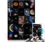 1000 Pieces Jigsaw Puzzles for Adults Cosmic aesthetic splicing art Made of cardboard for age 14+ unique challenge game Offered as gifts for the whole family。size:38x52cm/14.96x20.47inch