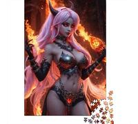 1000 Pieces Jigsaw Puzzles for Adults Cosmic Goddess Square Paper Puzzles Unique Piece Puzzle Educational Fun Games Toys 38x26cm/1000pcs