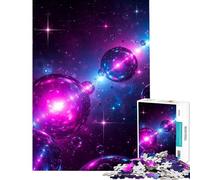 1000 Pieces Jigsaw Puzzles for Adults Cosmic Orbs in A Starry Universe Toy Intellectual Game Educational Games for The Whole Family Great Gifts And Toys (Size 38x52cm)
