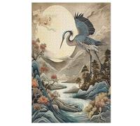 1000 Pieces Jigsaw Puzzles for Adults Crane Puzzle Teenagers Game Stress Reliever Difficult Challenge 78×53cm