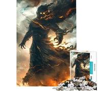 1000 Pieces Jigsaw Puzzles for Adults Creature in The Wind Family Games Challenging Game Toys Great Gifts And Toys Stress Reliever (Size 38x52cm)