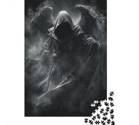 1000 Pieces Jigsaw Puzzles for Adults Dark Angel Statue for Sale Jigsaws for Adults Anti-Stress Toys Hand Speed Race Parent-child Interaction 52x38cm/1000pcs