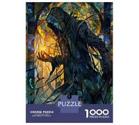 1000 Pieces Jigsaw Puzzles for Adults Dark Tail Mage Jigsaw Puzzle Family Game Wall Art Unique Gifts for Birthday And Christmas 38x26cm/1000pcs