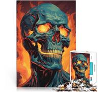 1000 Pieces Jigsaw Puzzles for Adults Death Awaits Made of cardboard,Suitable for ages 14 and up Home Decoration game Toys gifts for friends and family。size:26x38cm/10.24x14.96inch