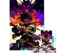 1000 Pieces Jigsaw Puzzles for Adults Demon Slayer Help The Brain Exercise Stress Reliever Family Game for Age 14+ Game (50X75CM)