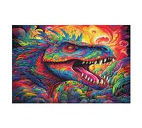 1000 Pieces Jigsaw Puzzles for Adults Dinosaur Puzzle Teenagers Game Stress Reliever Difficult Challenge （75×50cm）
