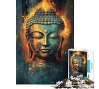 1000 Pieces Jigsaw Puzzles for Adults Divine Enlightenment- Challenging Game Toys Family Game for The Whole Family Birthday Gifts (size 75x50cm)