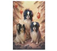 1000 Pieces Jigsaw Puzzles for Adults Dogs Puzzle Teenagers Game Stress Reliever Difficult Challenge 78×53cm