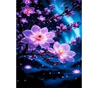 1000 Pieces Jigsaw Puzzles For Adults Educational Game Challenge Toy Gifts 1000 piece puzzles for adults Family Activity Game Puzzle Luminous Flowers