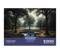 1000 Pieces Jigsaw Puzzles for Adults Enchanted Forest Pathway Adult Jigsaw Puzzle Toy Wall Decor Analysis And Logic for Is Ideal As A Gift 52x38cm/1000pcs