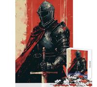 1000 Pieces Jigsaw Puzzles for Adults Epic Medieval Knight Relaxing Games Home Art Decor DIY Toys Artists Collection, Fine Art (26X38cm)