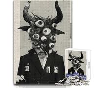 1000 Pieces Jigsaw Puzzles for Adults Eyes of The Beast Cozy And Calming Leisure Fun Seamless Fit High Precision Toy Size 50x75cm