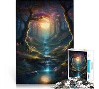 1000 Pieces Jigsaw Puzzles for Adults Fairy Folk Faelight Herausforderndes Spiel mit passendem Poster und Quizblatt50x70cm
