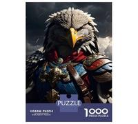 1000 Pieces Jigsaw Puzzles for Adults Fantasy Eagle Armor Jigsaw for Adults Relax Games Perfect Decoration Unique Gifts for Birthday And Christmas 70x50cm/1000pcs