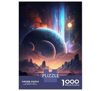 1000 Pieces Jigsaw Puzzles for Adults Fantasy Spectrum Of Galaxy Jigsaw for Adults Relax Games Perfect Decoration Unique Gifts for Birthday And Christmas 38x26cm/1000pcs