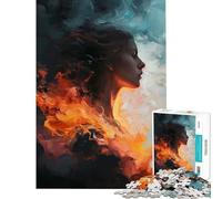 1000 Pieces Jigsaw Puzzles for Adults Fiery Silence Help The Brain Exercise Stress Reliever Family Game for Age 14+ Game (38X52CM)