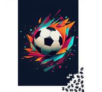 1000 Pieces Jigsaw Puzzles for Adults Football Puzzle Sets for Family Paper Puzzles Brain Challenge Puzzle 1000pcs (38x26cm)