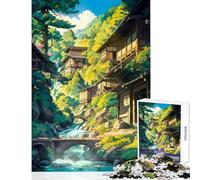 1000 Pieces Jigsaw Puzzles for Adults Forgotten Village Educational Game For Family Fun Toy Wall Decor Difficult And Challenge (38x26cm)