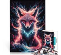 1000 Pieces Jigsaw Puzzles for Adults Fox Electric Geschenke zum Suchbegriff: "Herausfordernde Spiele" Gutes Geschenk75x50cm