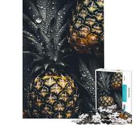 1000 Pieces Jigsaw Puzzles for Adults Fresh Pineapple Tropics Puzzles for Adults Relax Games Presents for Women Parent-child Interaction (Size 50x75cm)
