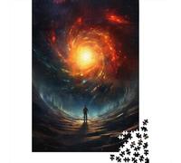 1000 Pieces Jigsaw Puzzles for Adults Galactic Portal Adventure -1 Jigsaws for Adults Anti-Stress Toys Hand Speed Race Parent-child Interaction 70x50cm/1000pcs