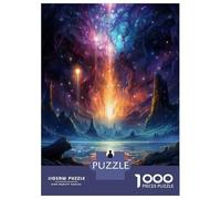 1000 Pieces Jigsaw Puzzles for Adults Galactic Portal Adventure Adult Jigsaw Puzzle Anti-Stress Toys Difficult Challenge for Is Ideal As A Gift 38x26cm/1000pcs