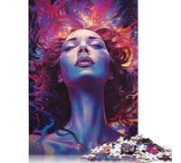 1000 Pieces Jigsaw Puzzles for Adults | Galaxy Girl No2 Jigsaw Puzzles for Adults 1000 Pieces Puzzle Gifts 1000pcs (75x50cm)