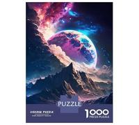 1000 Pieces Jigsaw Puzzles for Adults Galaxy Planet Veil Jigsaw Puzzle Family Game Wall Art Unique Gifts for Birthday And Christmas 38x26cm/1000pcs