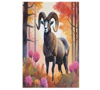 1000 Pieces Jigsaw Puzzles for Adults Goat Puzzle Teenagers Game Stress Reliever Difficult Challenge 78×53cm