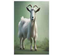 1000 Pieces Jigsaw Puzzles for Adults Goat Puzzle Teenagers Game Stress Reliever Difficult Challenge 78×53cm