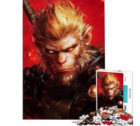 1000 Pieces Jigsaw Puzzles for Adults Golden Monkey Warrior Challenging Game Toys Family Game for The Whole Family Birthday Gifts (size 38x26cm)